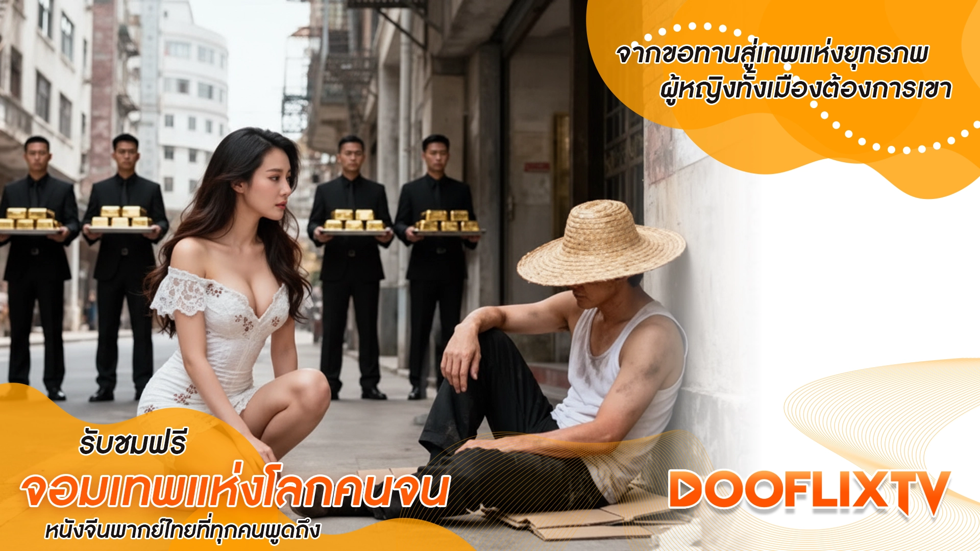 จากขอทานสู่เทพแห่งยุทธภพ ผู้หญิงทั้งเมืองต้องการเขา รับชมฟรี จอมเทพแห่งโลกคนจน หนังจีนพากย์ไทยที่ทุกคนพูดถึง